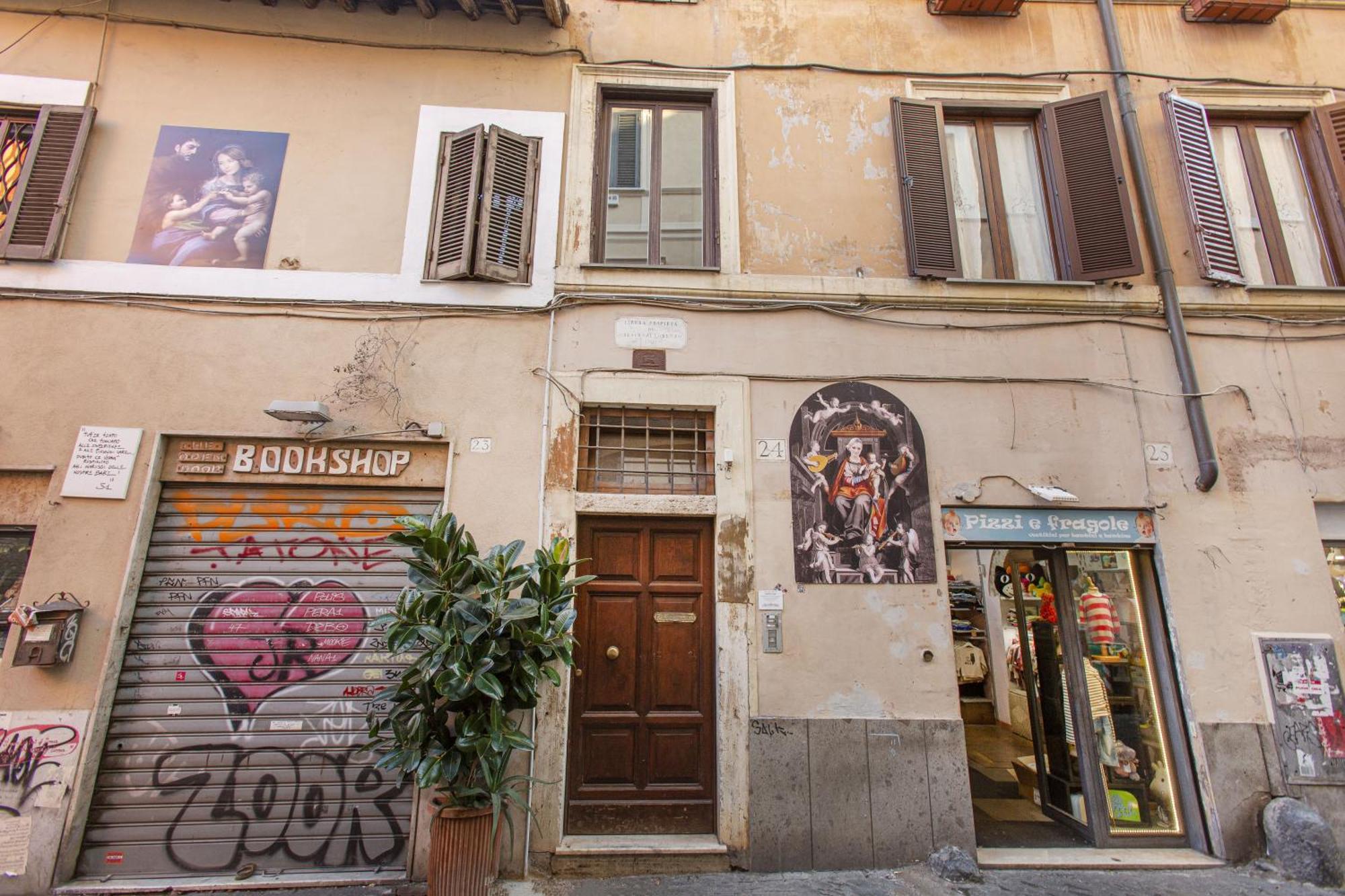 Happy Trastevere In Rom Eksteriør billede
