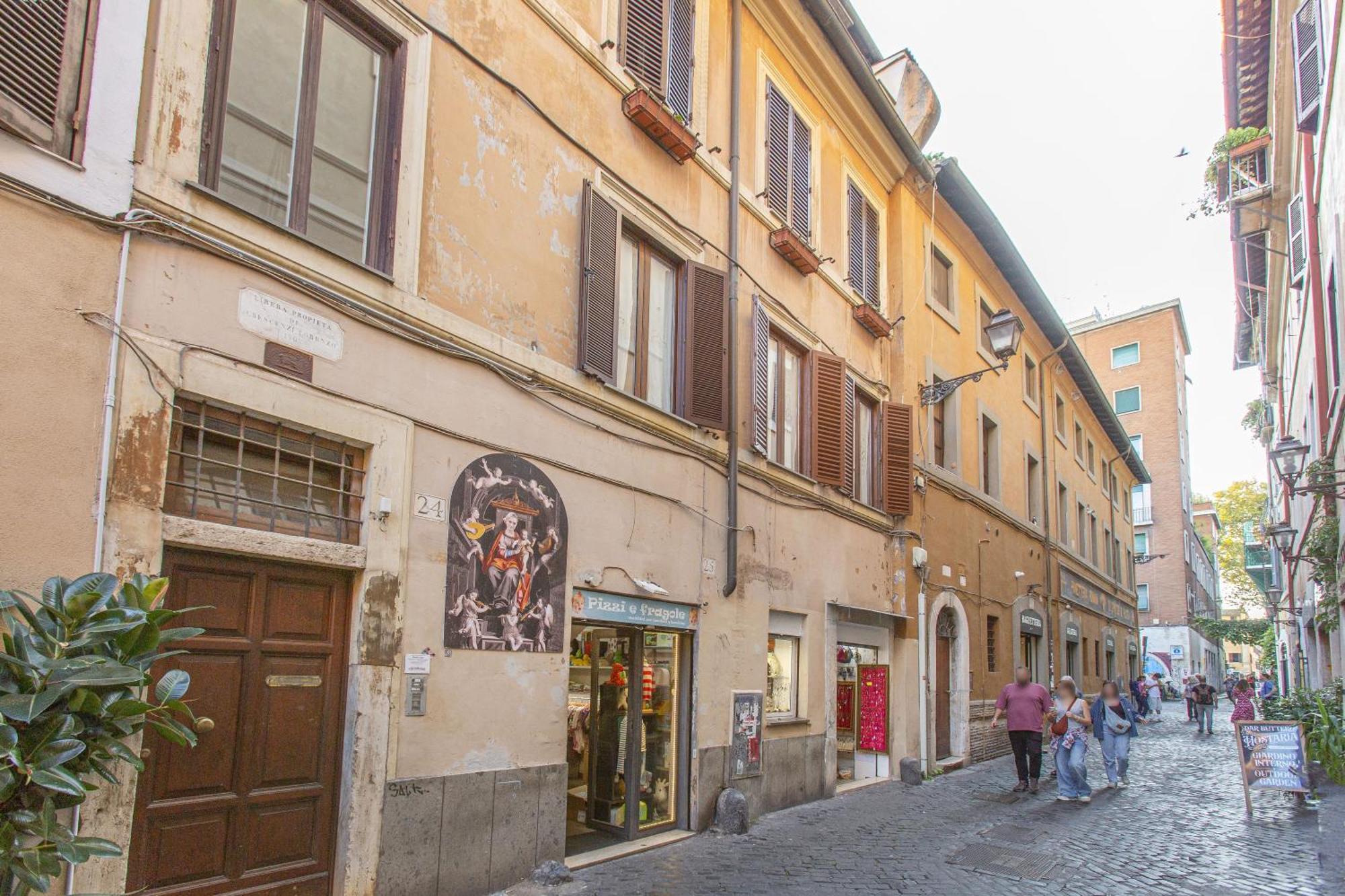 Happy Trastevere In Rom Eksteriør billede