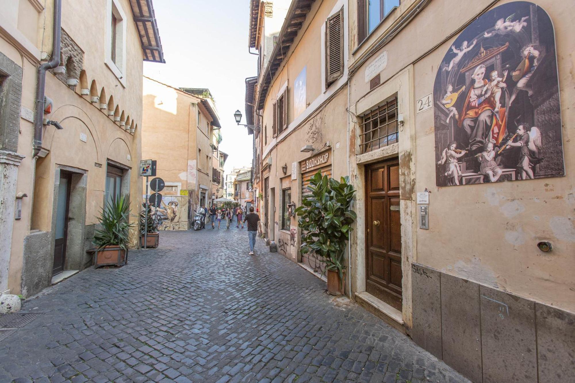 Happy Trastevere In Rom Eksteriør billede